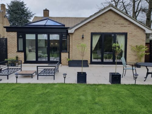 after - orangery from outside