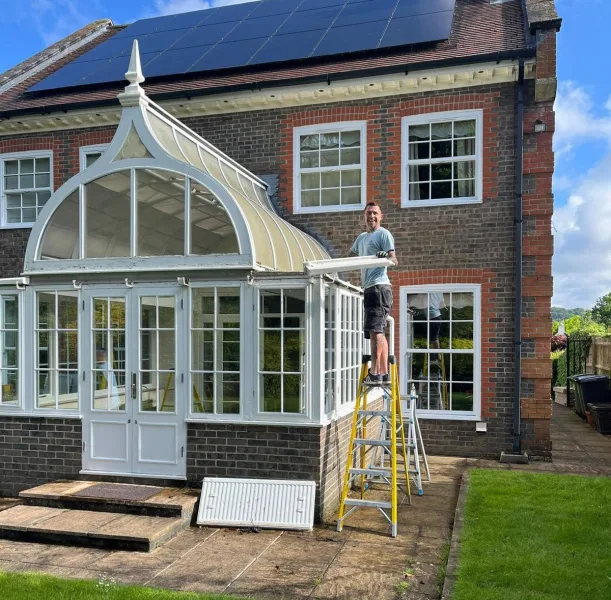old conservatory